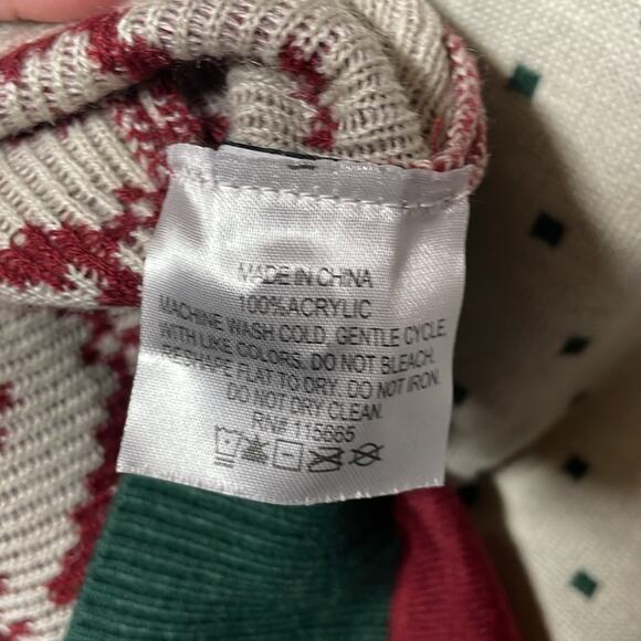 Elf Cotton-Headed Ninny Muggins Christmas Sweater Cardigan XXL - Picture 7 of 7